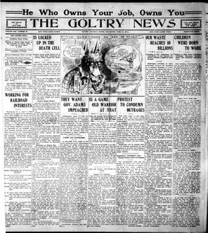 Primary view of object titled 'The Goltry News (Goltry, Okla.), Ed. 1 Friday, April 10, 1914'.