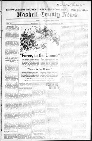 Haskell County News (McCurtain, Okla.), Vol. 12, No. 26, Ed. 1 Friday, October 18, 1918