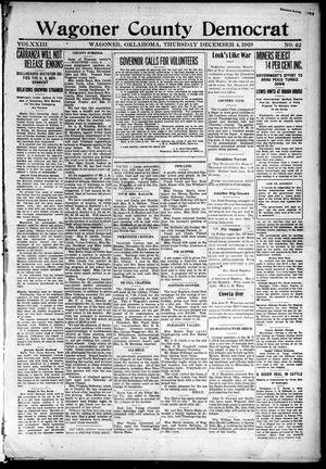Wagoner County Democrat (Wagoner, Okla.), Vol. 23, No. 42, Ed. 1 Thursday, December 4, 1919