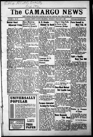 The Camargo News (Camargo, Okla.), Vol. 4, No. 29, Ed. 1 Thursday, February 4, 1937