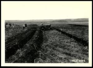 Primary view of object titled 'Building Channel Type Terrace on U. S. Government Land/LU Project'.