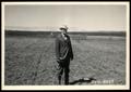 Photograph: Mr. L. W. Long and His Recently Seeded Field