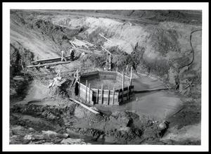 Primary view of object titled 'Construction of Flood Prevention/Municipal Structure at Site #22, Wildhorse Creek'.