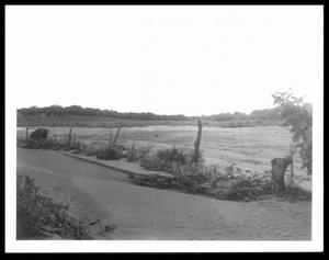 Fence and Field near Tonkawa Creek