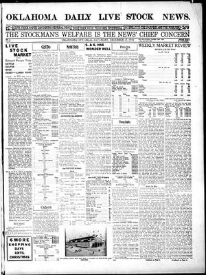 Oklahoma Daily Live Stock News. (Oklahoma City, Okla.), Vol. 1, No. 94, Ed. 1 Saturday, December 17, 1910