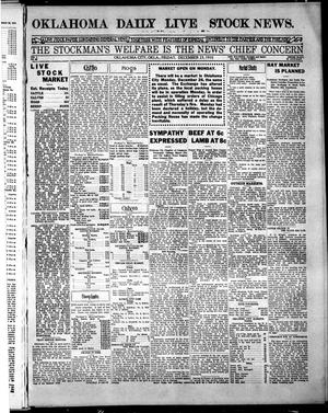 Oklahoma Daily Live Stock News. (Oklahoma City, Okla.), Vol. 1, No. 99, Ed. 1 Friday, December 23, 1910