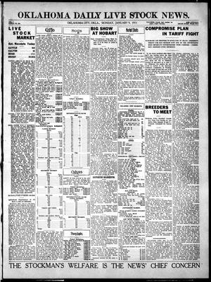 Oklahoma Daily Live Stock News. (Oklahoma City, Okla.), Vol. 1, No. 262, Ed. 1 Monday, January 9, 1911