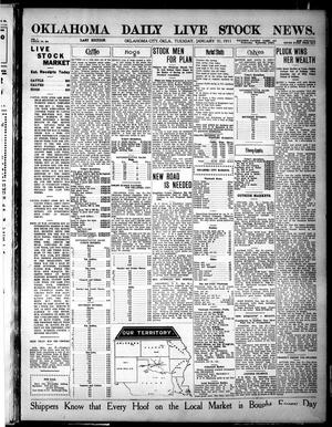 Oklahoma Daily Live Stock News. (Oklahoma City, Okla.), Vol. 1, No. 281, Ed. 1 Tuesday, January 31, 1911