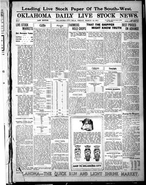 Oklahoma Daily Live Stock News. (Oklahoma City, Okla.), Vol. 2, No. 2, Ed. 1 Friday, March 10, 1911