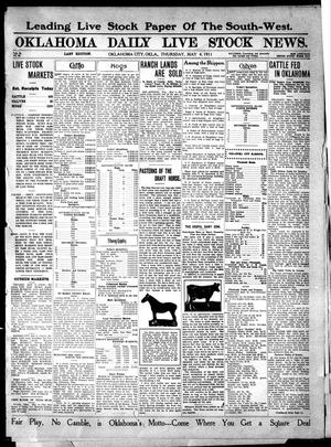 Oklahoma Daily Live Stock News. (Oklahoma City, Okla.), Vol. 2, No. 49, Ed. 1 Thursday, May 4, 1911
