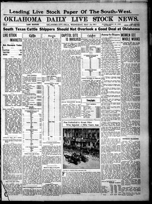 Oklahoma Daily Live Stock News. (Oklahoma City, Okla.), Vol. 2, No. 66, Ed. 1 Wednesday, May 24, 1911