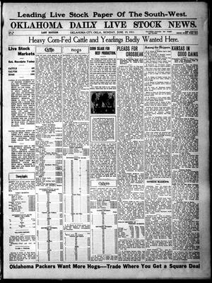 Oklahoma Daily Live Stock News. (Oklahoma City, Okla.), Vol. 2, No. 88, Ed. 1 Monday, June 19, 1911