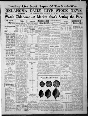 Oklahoma Daily Live Stock News. (Oklahoma City, Okla.), Vol. 2, No. 122, Ed. 1 Saturday, July 29, 1911