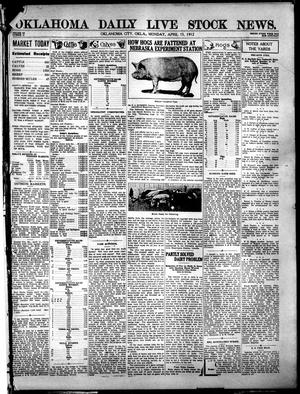 Oklahoma Daily Live Stock News. (Oklahoma City, Okla.), Vol. 3, No. 14, Ed. 1 Monday, April 15, 1912