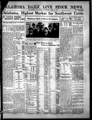 Oklahoma Daily Live Stock News. (Oklahoma City, Okla.), Vol. 3, No. 19, Ed. 1 Saturday, April 20, 1912