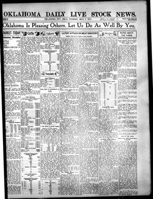 Oklahoma Daily Live Stock News. (Oklahoma City, Okla.), Vol. 3, No. 33, Ed. 1 Tuesday, May 7, 1912
