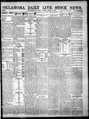 Oklahoma Daily Live Stock News. (Oklahoma City, Okla.), Vol. 3, No. 38, Ed. 1 Monday, May 13, 1912