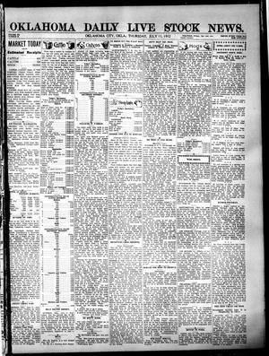 Oklahoma Daily Live Stock News. (Oklahoma City, Okla.), Vol. 3, No. 87, Ed. 1 Thursday, July 11, 1912