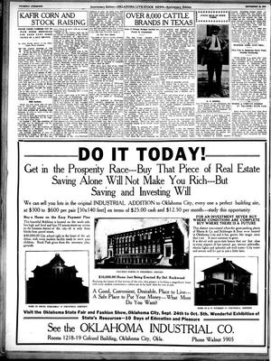 Oklahoma Daily Live Stock News. (Oklahoma City, Okla.), Vol. 3, No. 147, Ed. 1 Thursday, September 19, 1912