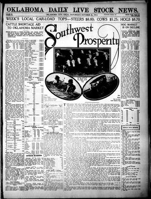 Oklahoma Daily Live Stock News. (Oklahoma City, Okla.), Vol. 3, No. 178, Ed. 1 Saturday, October 26, 1912