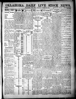 Oklahoma Daily Live Stock News. (Oklahoma City, Okla.), Vol. 3, No. 179, Ed. 1 Monday, October 28, 1912