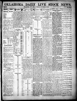Oklahoma Daily Live Stock News. (Oklahoma City, Okla.), Vol. 3, No. 180, Ed. 1 Tuesday, October 29, 1912