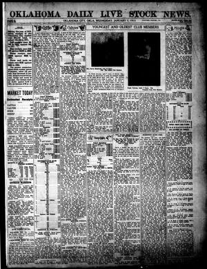 Oklahoma Daily Live Stock News. (Oklahoma City, Okla.), Vol. 3, No. 233, Ed. 1 Wednesday, January 1, 1913