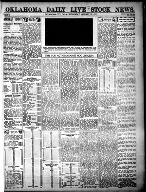 Oklahoma Daily Live Stock News. (Oklahoma City, Okla.), Vol. 3, No. 251, Ed. 1 Wednesday, January 22, 1913