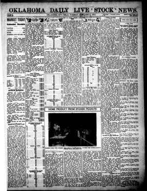 Oklahoma Daily Live Stock News. (Oklahoma City, Okla.), Vol. 3, No. 262, Ed. 1 Tuesday, February 4, 1913