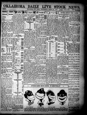 Oklahoma Daily Live Stock News. (Oklahoma City, Okla.), Vol. 3, No. 305, Ed. 1 Wednesday, March 26, 1913