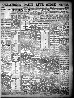 Oklahoma Daily Live Stock News. (Oklahoma City, Okla.), Vol. 4, No. 16, Ed. 1 Tuesday, April 22, 1913