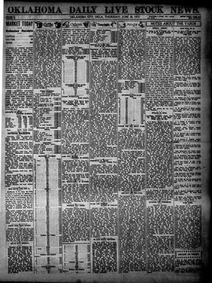 Oklahoma Daily Live Stock News. (Oklahoma City, Okla.), Vol. 4, No. 72, Ed. 1 Thursday, June 26, 1913