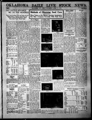 Oklahoma Daily Live Stock News. (Oklahoma City, Okla.), Vol. 5, No. 1, Ed. 1 Saturday, April 11, 1914