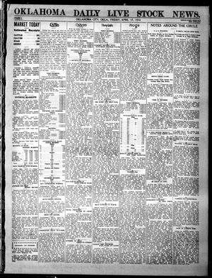 Primary view of object titled 'Oklahoma Daily Live Stock News. (Oklahoma City, Okla.), Vol. 5, No. 6, Ed. 1 Friday, April 17, 1914'.