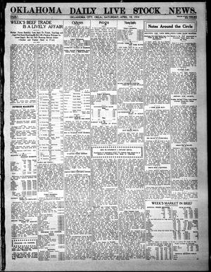 Oklahoma Daily Live Stock News. (Oklahoma City, Okla.), Vol. 5, No. 7, Ed. 1 Saturday, April 18, 1914