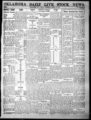 Oklahoma Daily Live Stock News. (Oklahoma City, Okla.), Vol. 5, No. 11, Ed. 1 Thursday, April 23, 1914