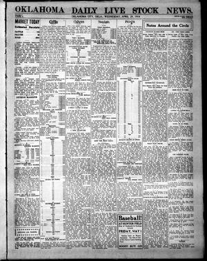 Oklahoma Daily Live Stock News. (Oklahoma City, Okla.), Vol. 5, No. 17, Ed. 1 Wednesday, April 29, 1914