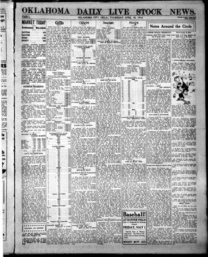 Oklahoma Daily Live Stock News. (Oklahoma City, Okla.), Vol. 5, No. 18, Ed. 1 Thursday, April 30, 1914
