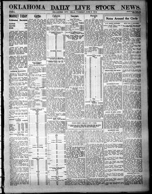 Oklahoma Daily Live Stock News. (Oklahoma City, Okla.), Vol. 5, No. 51, Ed. 1 Tuesday, June 9, 1914