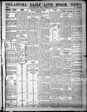 Oklahoma Daily Live Stock News. (Oklahoma City, Okla.), Vol. 5, No. 81, Ed. 1 Thursday, July 16, 1914