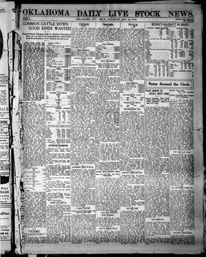 Oklahoma Daily Live Stock News. (Oklahoma City, Okla.), Vol. 5, No. 89, Ed. 1 Saturday, July 25, 1914