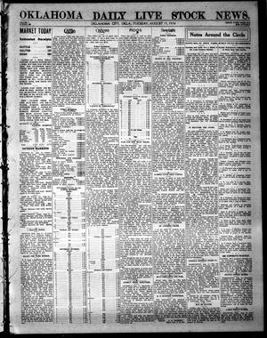 Oklahoma Daily Live Stock News. (Oklahoma City, Okla.), Vol. 5, No. 103, Ed. 1 Tuesday, August 11, 1914