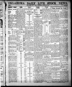 Oklahoma Daily Live Stock News. (Oklahoma City, Okla.), Vol. 5, No. 111, Ed. 1 Thursday, August 20, 1914