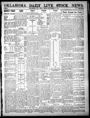 Oklahoma Daily Live Stock News. (Oklahoma City, Okla.), Vol. 5, No. 142, Ed. 1 Friday, September 25, 1914