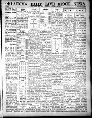Oklahoma Daily Live Stock News. (Oklahoma City, Okla.), Vol. 5, No. 156, Ed. 1 Monday, October 12, 1914
