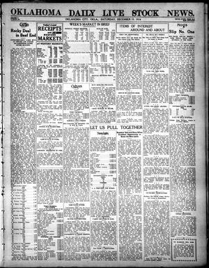 Oklahoma Daily Live Stock News. (Oklahoma City, Okla.), Vol. 5, No. 215, Ed. 1 Saturday, December 19, 1914