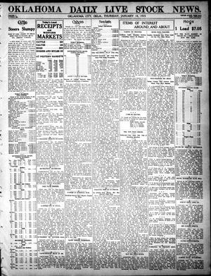 Oklahoma Daily Live Stock News. (Oklahoma City, Okla.), Vol. 5, No. 235, Ed. 1 Thursday, January 14, 1915