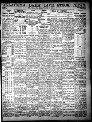 Oklahoma Daily Live Stock News. (Oklahoma City, Okla.), Vol. 5, No. 289, Ed. 1 Thursday, March 18, 1915