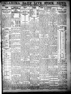 Oklahoma Daily Live Stock News. (Oklahoma City, Okla.), Vol. 5, No. 294, Ed. 1 Wednesday, March 24, 1915