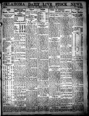 Oklahoma Daily Live Stock News. (Oklahoma City, Okla.), Vol. 5, No. 299, Ed. 1 Tuesday, March 30, 1915